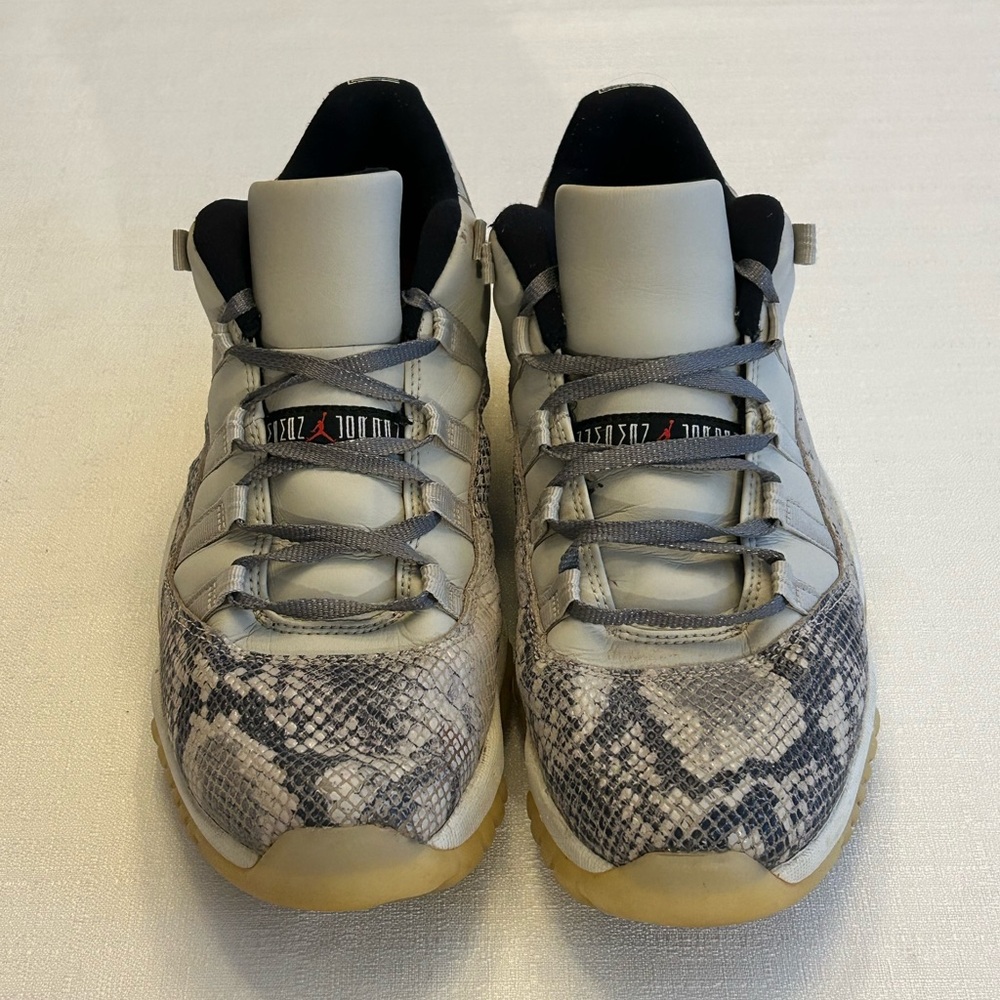 Nike Air Jordan XI 2019 Low Top Light Bone Sneakers